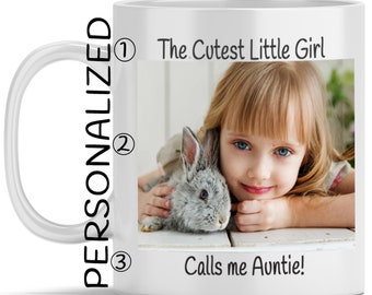 Personalized Photo Coffee Mug - Custom Anniversary Gift, Mug With Photo/Text - Cherish Memories with a Photo Mug Personalized