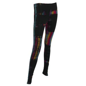 Leggings Batik Pattern 02 pretas coloridas