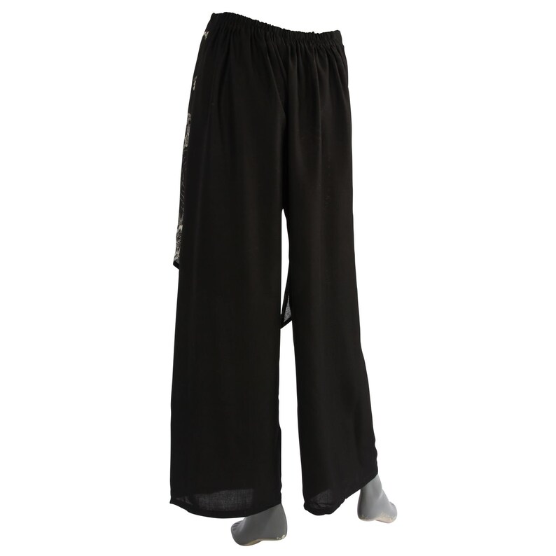 Harem pants-Pluderhose-Aladin pants-Model 03-Pattern 04-black