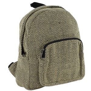 Small backpack - bag - ethnic - woven pattern