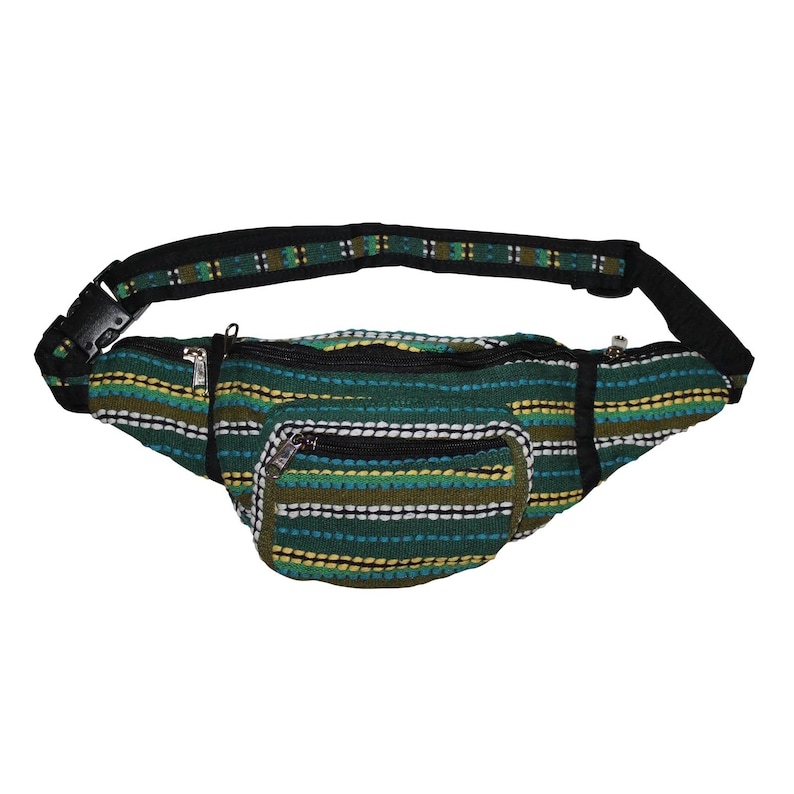Chicago City Flag Sport Waist Bag Fanny Pack Adjustable For Travel