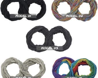 Infinity scarf - infinity scarf - tube scarf - loop scarf - 90 cm - various colors