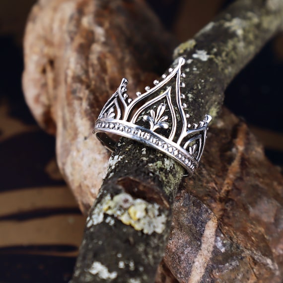 Ring - Fingerring - 925 Silber - Krone
