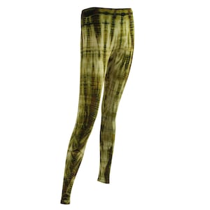 Leggings Batik Pattern 08 verde-amarelo-verde
