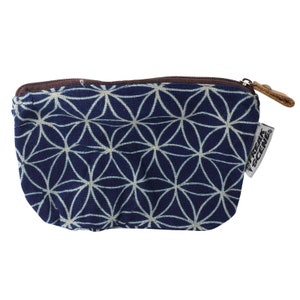Bolsa com zíper algodão 15 cm x 11 cm padrão 07