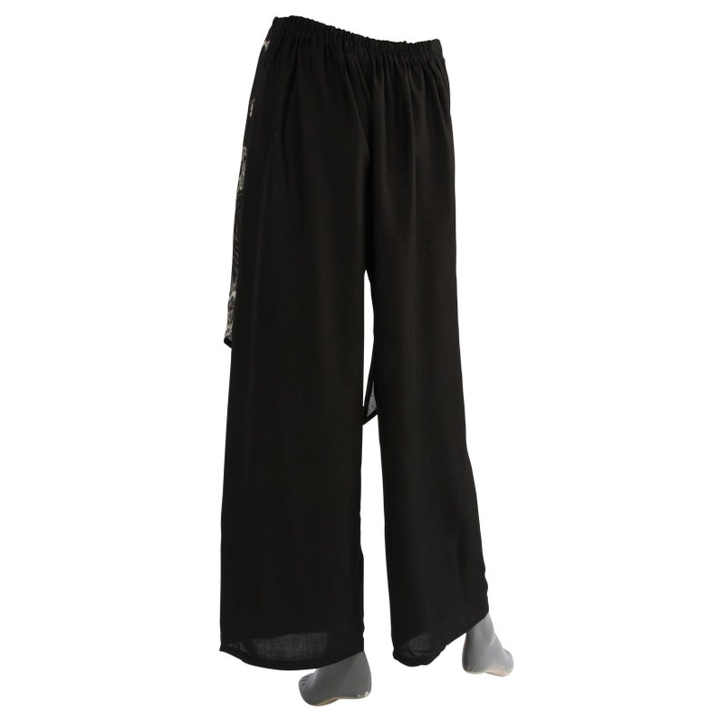 Harem pants-Pluderhose-Aladin pants-Model 03-Pattern 04-black