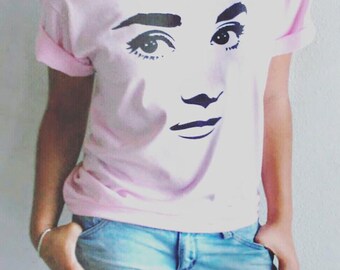 Audrey Hepburn Silhouette Tee