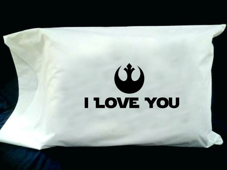 I Love You/ I Know Star Wars Inspired Pillowcase Set Etsy