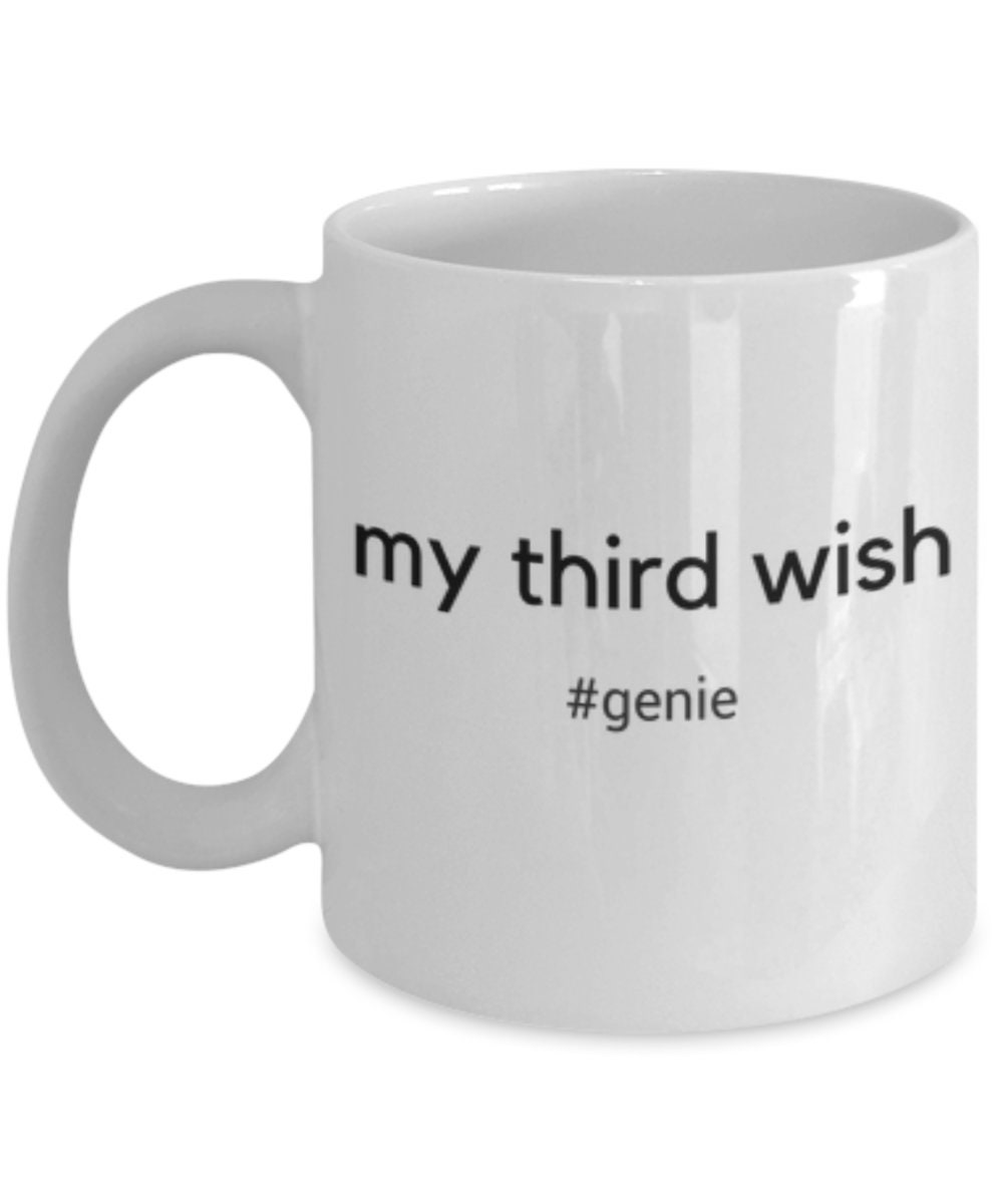 3 wishes - Aladdin Coffee Mug by carlagrcia