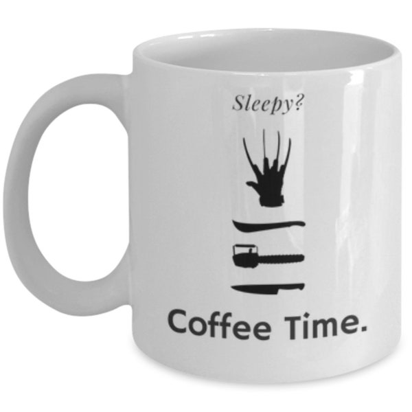 Freddy Kruger mug horror movie mug mojoe coffee mug for men women teens bf gf