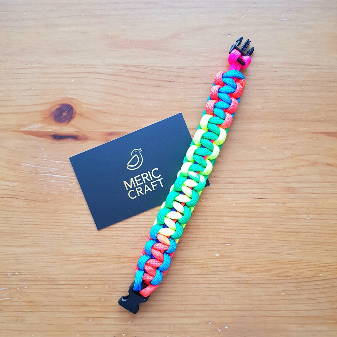 Paracord Rainbow Bracelet Paracord Bracelet Gift for Rainbow Etsy