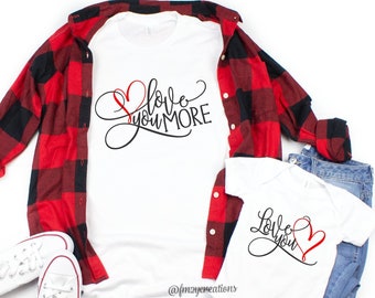 Mommy and Me Valentines Day Shirts | Mommy and Me Outfit | Love shirts | Valentines Day Shirts | Cute Mommy and me shirts VD01