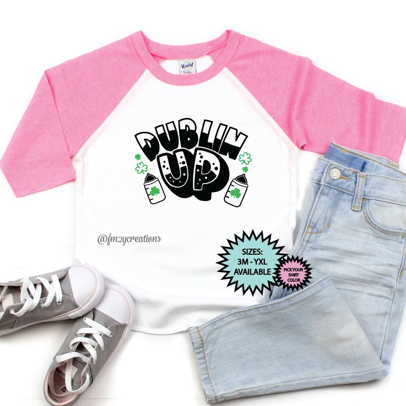 Shamrock Shirt Drinking Buddies St Patricks Day Onesie Drinking Team St Patricks Shirt SP21 First St Patricks Day Shirt Dublin Up
