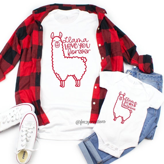 valentines day shirts for mom and son