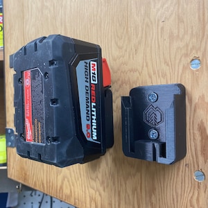 Milwaukee Battery Holder | Tool Storage Organizer