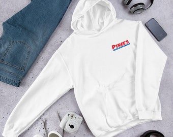 Blue and Red pTree Hoodie