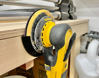 6” & 5” inch sander holder | 150mm / 125mm | Hanger | Festool | Mirka | Surfprep | Bosch