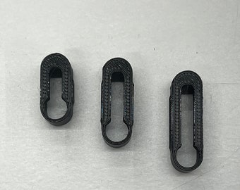 Keyhole insert for Festool Domino | Picture, Frame, Artwork Hanger | 33mm, 29mm, & 23mm mortise holes. 10mm wide.