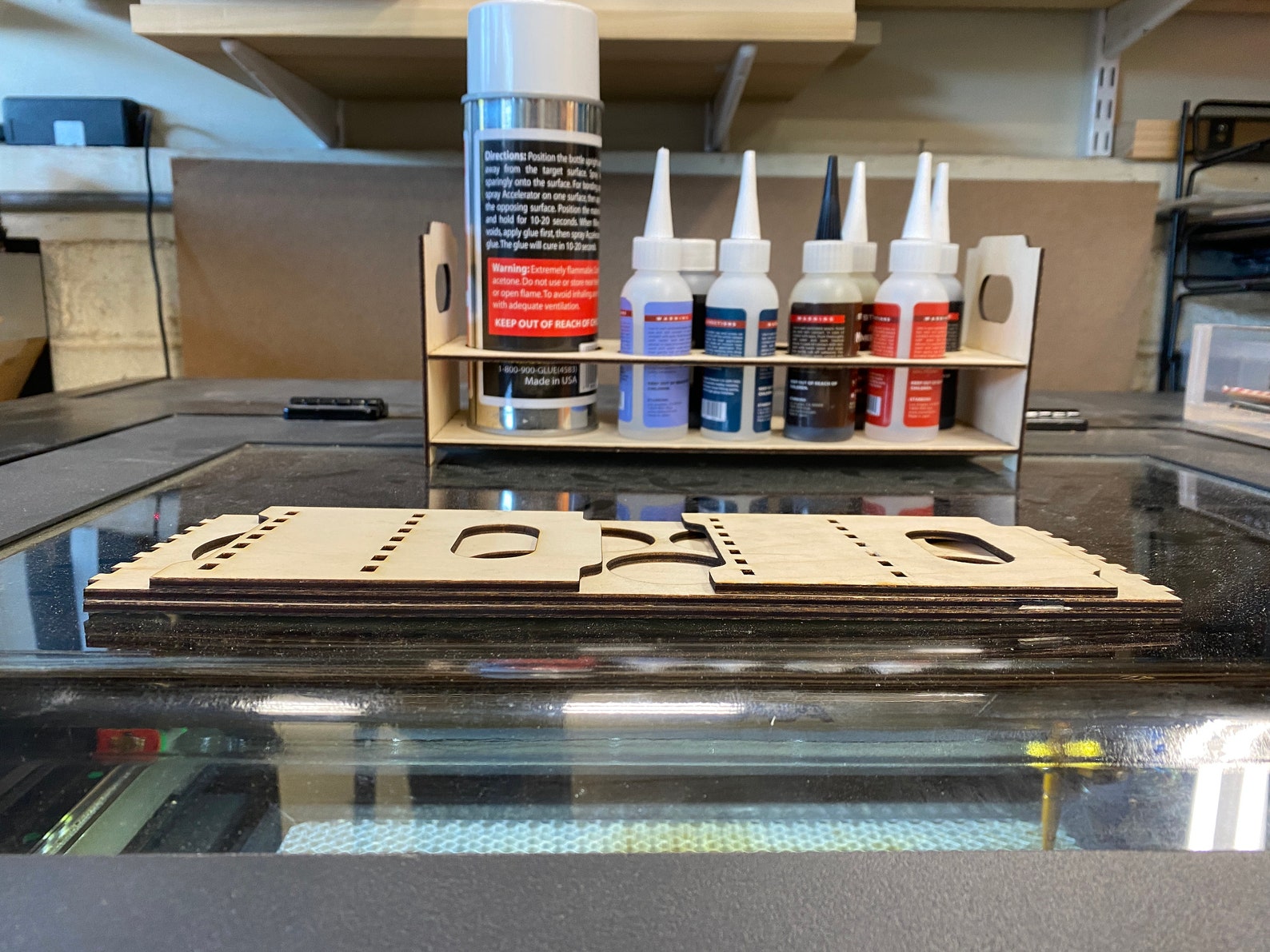 Starbond CA Glue Caddy 3mm Ply Flatpack Assembly Required Etsy