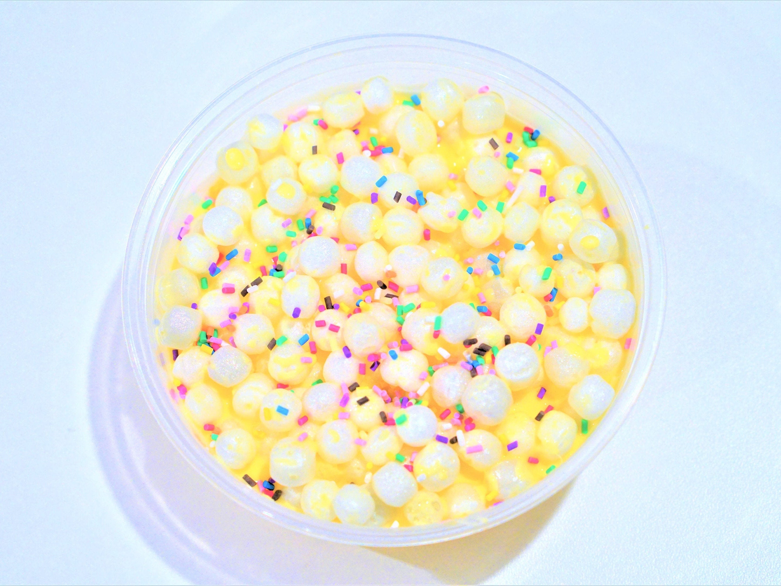 Pastel Foam Beads for Slime, 2.5mm to 3.5mm, Craft Supplies