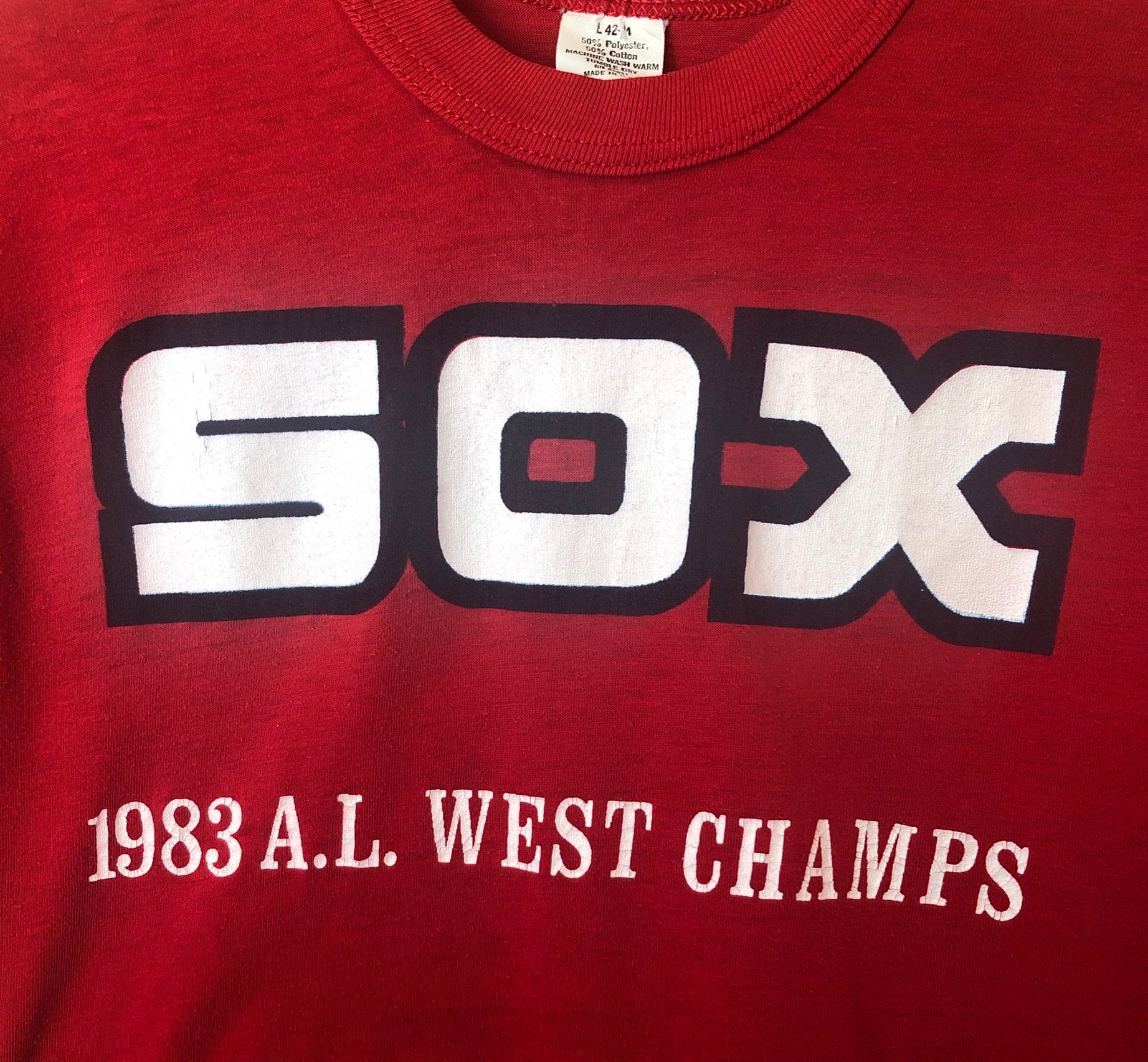 1983 white sox t shirt