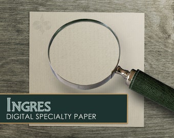 Seamless Digital Scrapbook Paper "Ingres" High-Resolution Printable Background Texture
