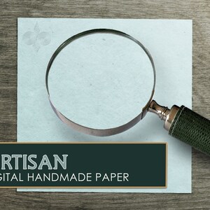 Seamless Digital Scrapbook Paper "Artisan" High Resolution Printable Background Texture