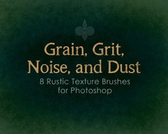 8 Photoshop Shader Brushes for Gritty and Grainy Texture Effects | Paint Your Own Digital Backgrounds, Wallpapers, and Photo Overlays