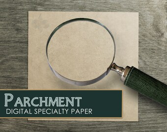 Seamless Digital Scrapbook Paper "Parchment" High-Resolution Printable Background Texture