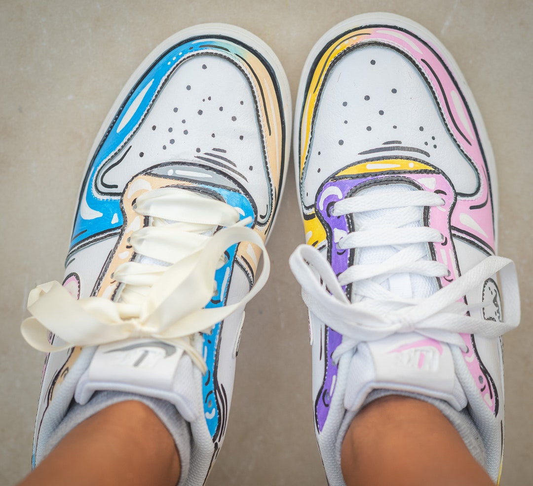 Fancy Trainer Design Customised Trainers - Custom Shoes - Art Footwear - Custom Trainers ...