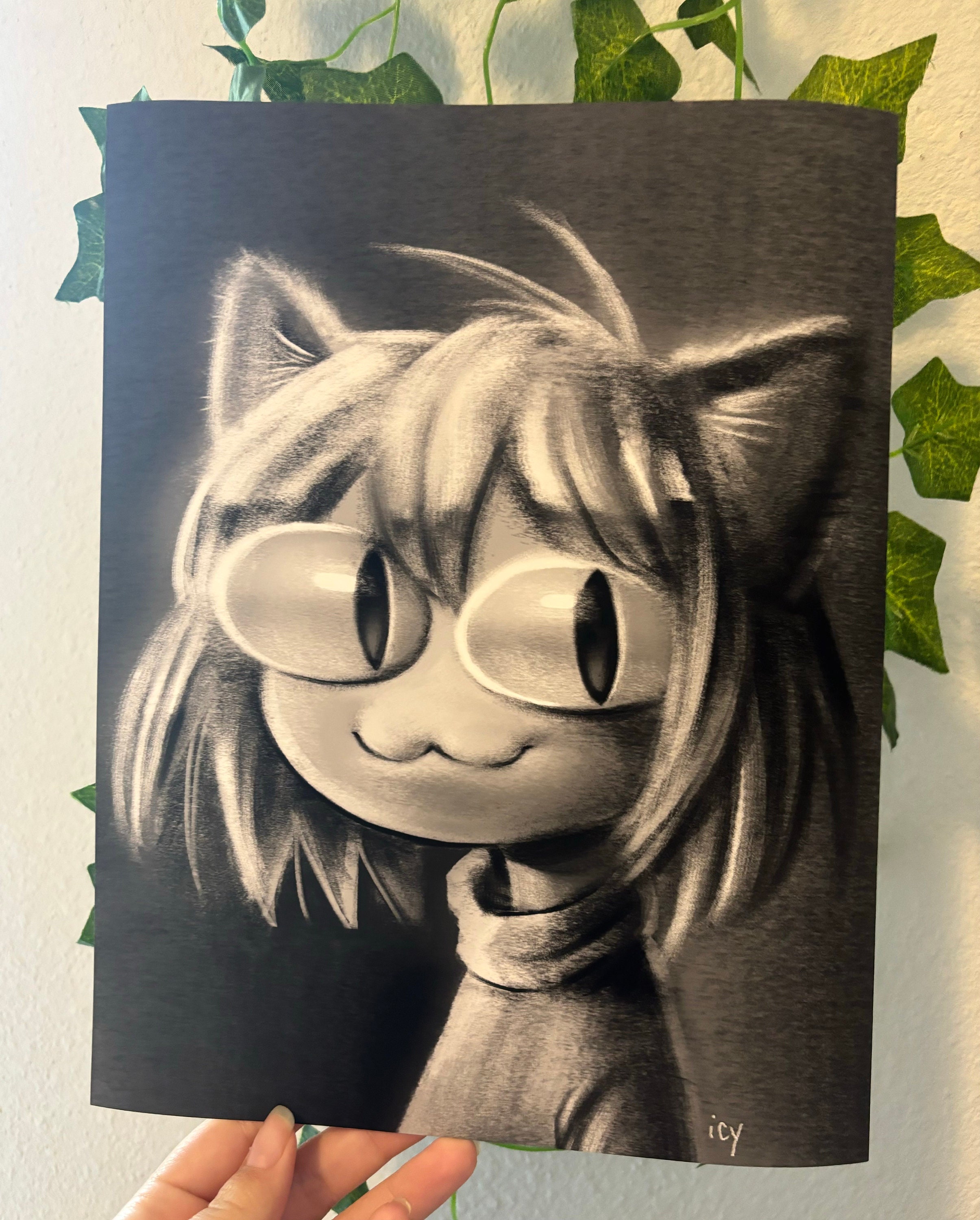 Antique Neco-arc Portrait - 8.5x11