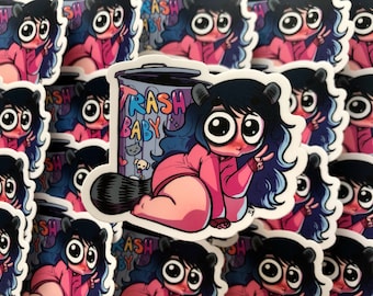 Trash Baby Brooke Sticker - 3" Vinyl Sticker