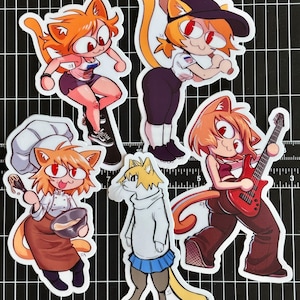 Lot de 2 - 4 po. Autocollants en vinyle mat Necovember