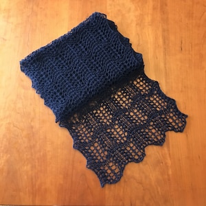 Pattern Download - &quot;Wave to Winter/Wave to Summer Knitted Scarf&quot;