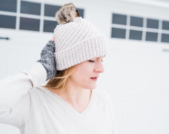 Pattern Download - "Out for a Spin" Winter Hat knitting pattern