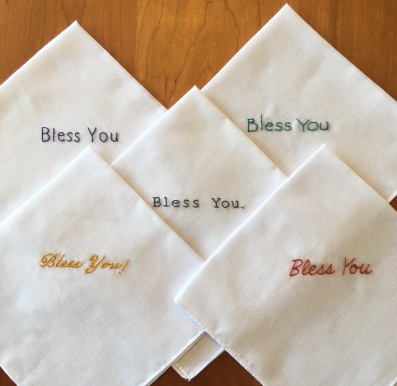 1 Gray Monogrammed Handkerchief Groomsmen Gift Embroidered Handkerchief Personalized Embroidered Initial