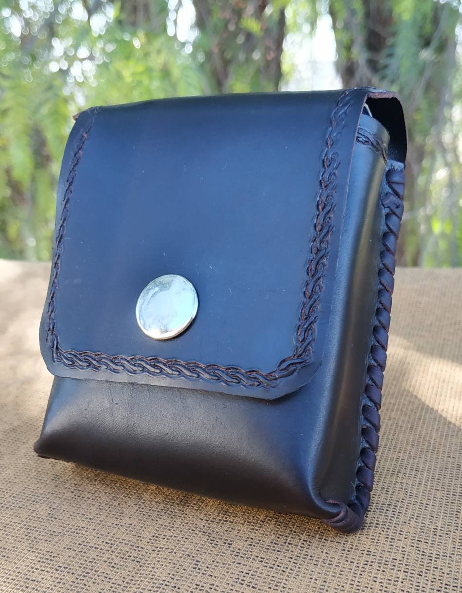 Leather Tobacco case Handmade tobacco case Special tobacco Etsy