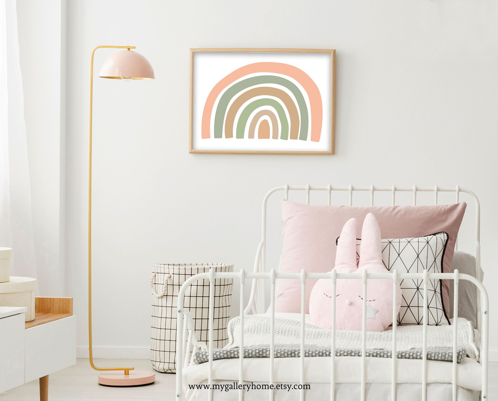 Rainbow Print PRINTABLE WALL ART Instant Digital Download, Nursery Art ...