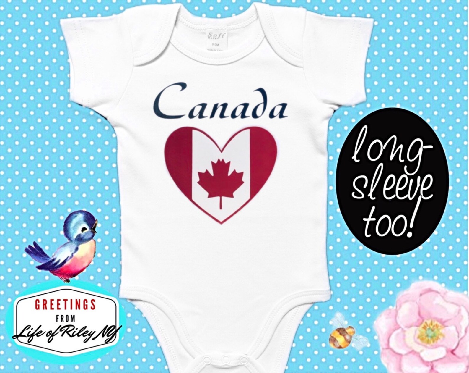 Canada Baby Set Canadian Baby Clothes Set includes Canada Etsy Italia