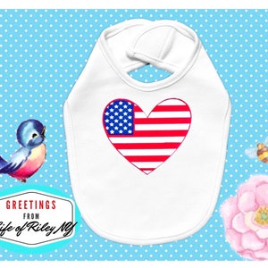 USA Baby Bib