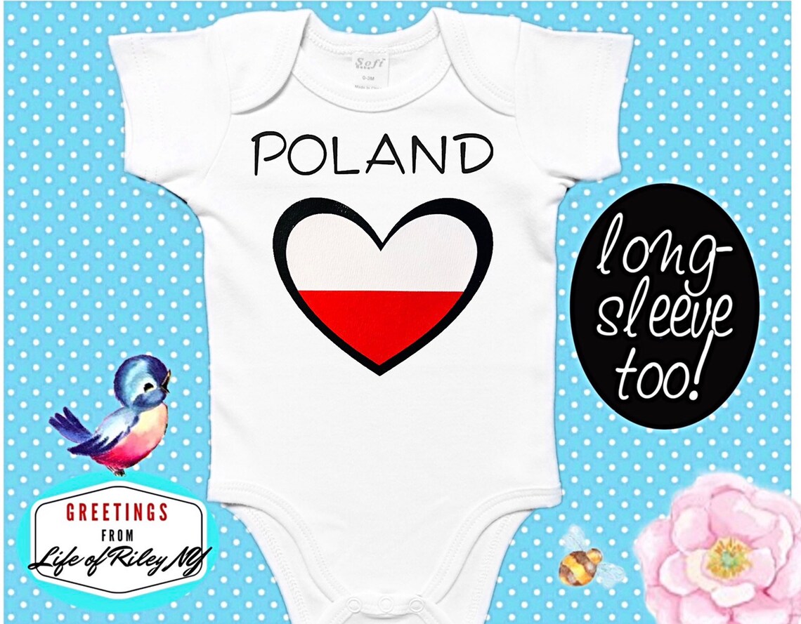 Poland Baby Set Polish Baby Clothes Set Includes Poland Baby Etsy