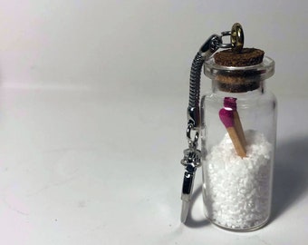 Salt and Burn keychain