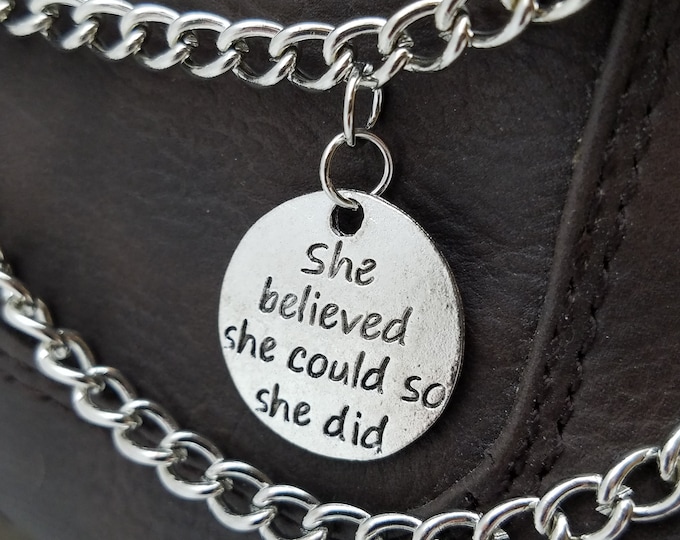 She Believed She Could Boot & Shoe Jewelry