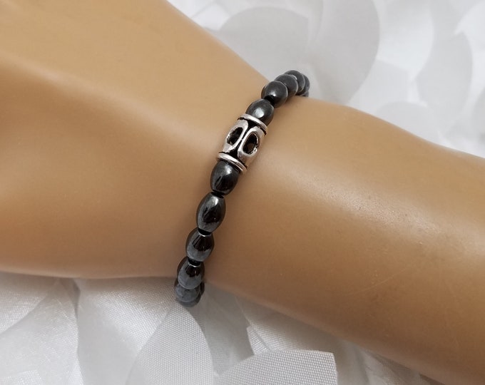 Hematite Gemstone Bracelet