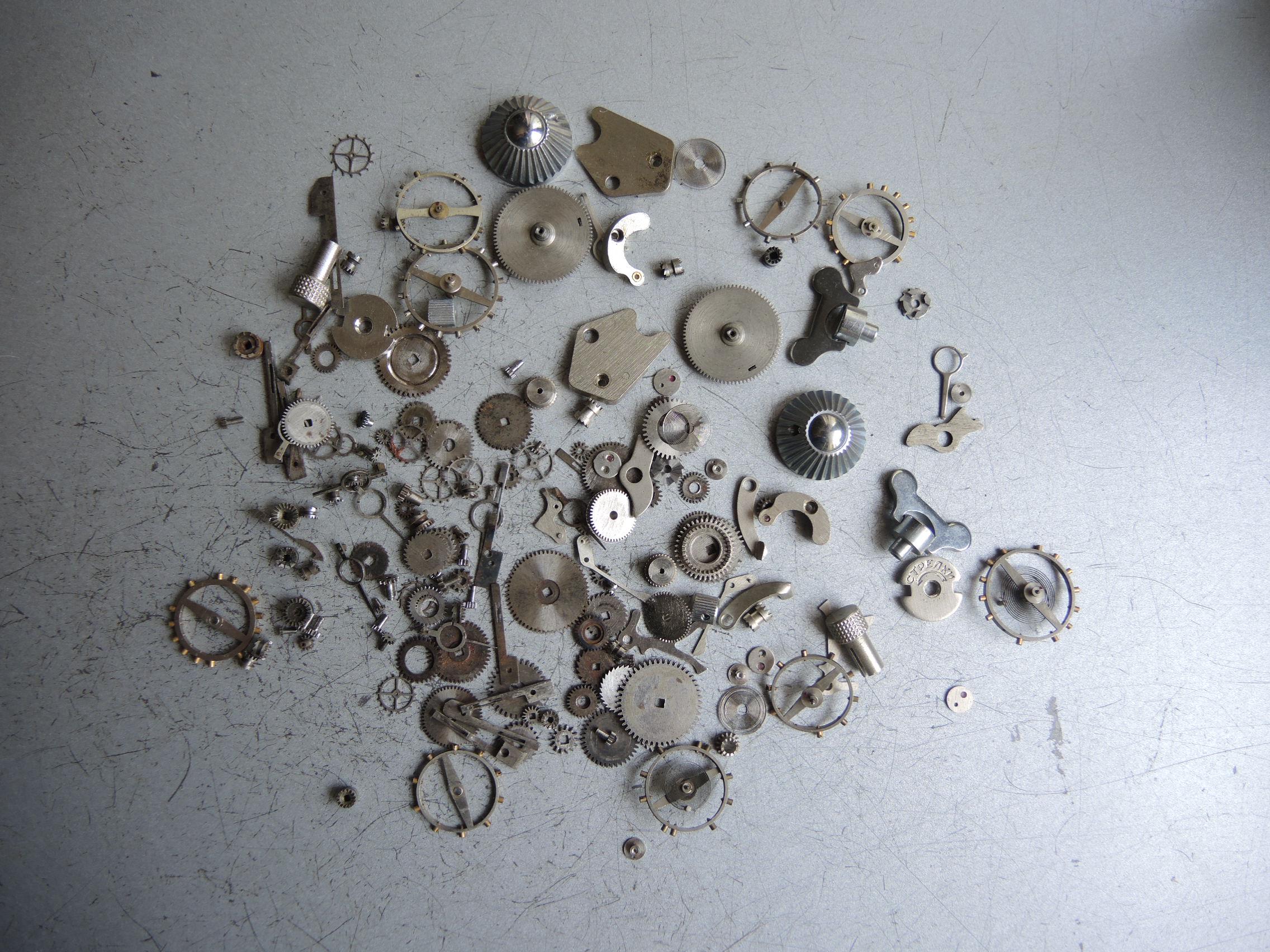 100 Gram Metalen Tandwielen Steampunk Assortiment - Vintage Bedels Voor Knutselen
