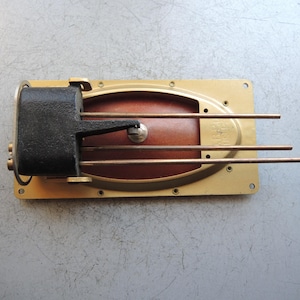 Reloj de pared alemán antiguo Junghans de tres varillas / Piezas de reloj de carillón alemán / Gustav Becker / Mauthe HAC / Piezas para restaurar suministros de arte