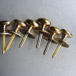 One!!! Set of 6 Vintage Brass Bronze Door or Window lock Latches Pull Handle / Cabinet Furniture / Industrial Salvages / Architectural knob