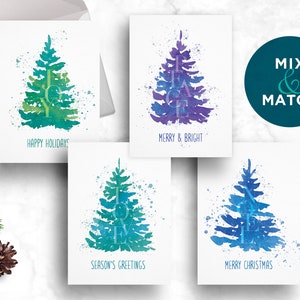 Christmas Tree Card Set image 1