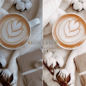 Bright Clean WINTER WHITES Lightroom Presets for Desktop & Mobile, Holiday Lifestyle Blogger Presets, Family Portrait Photography Presets image 3