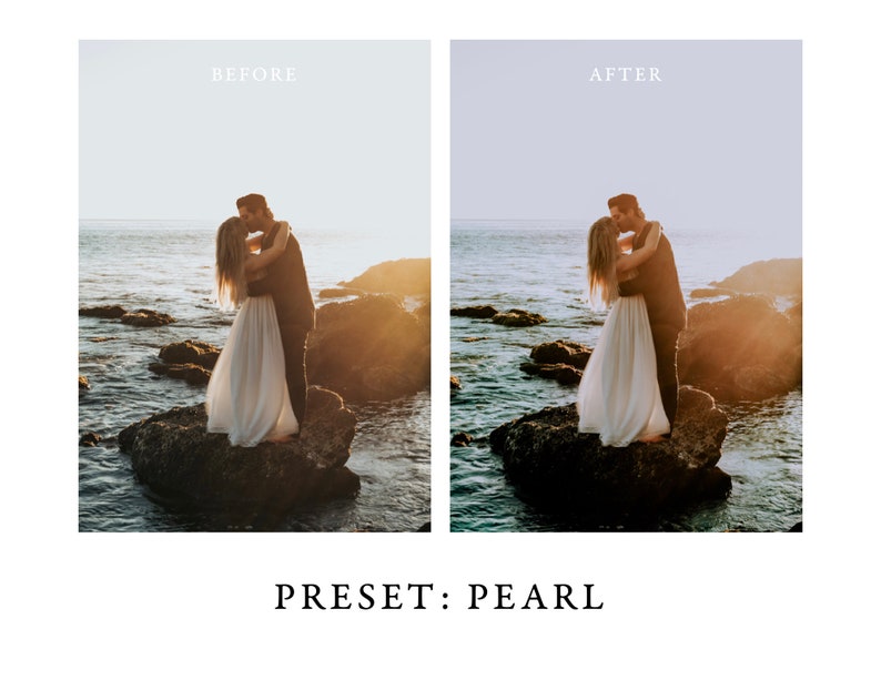 Warm and Moody Lightroom Presets Pack 2 for Desktop & Mobile One Click Photographer Editing Tools image 9